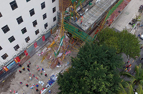 北站沈陽(yáng)腳手架租賃案例圖一