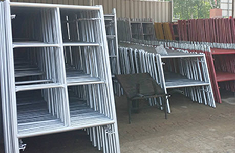 金地檀悅沈陽(yáng)腳手架租賃案例展示圖二