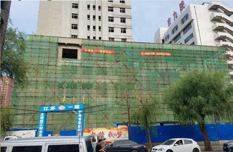 渾南區(qū)某工程沈陽(yáng)腳手架租賃案例展示圖三